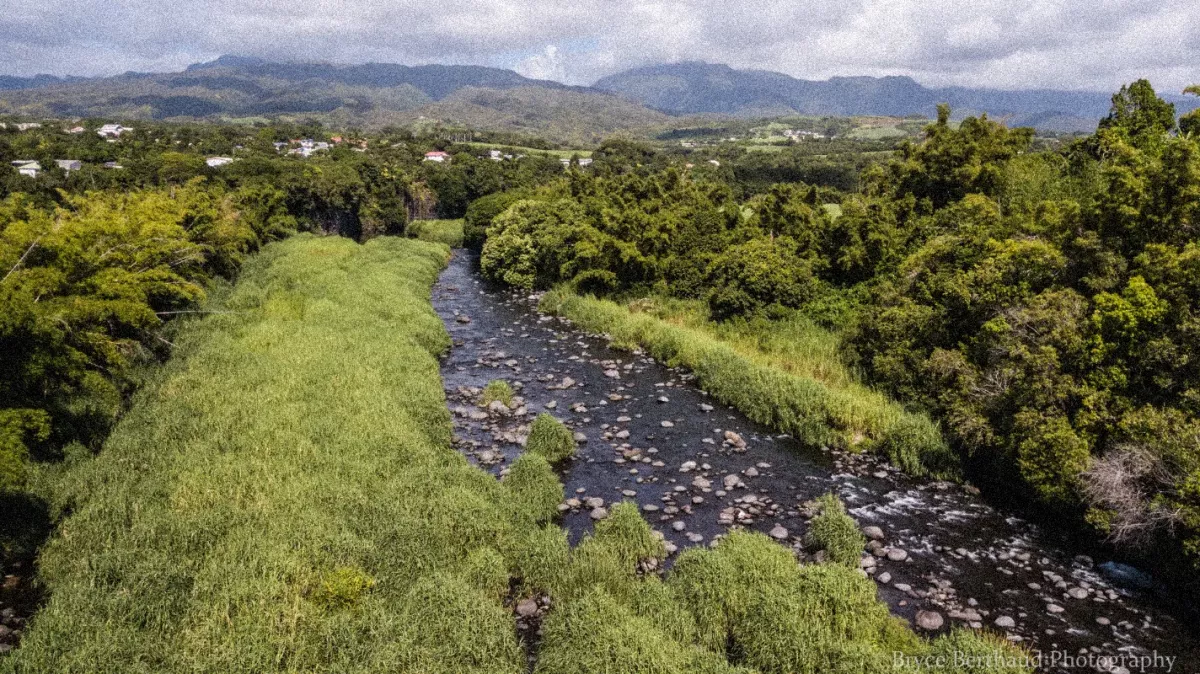 lit de la rivière des marsouins