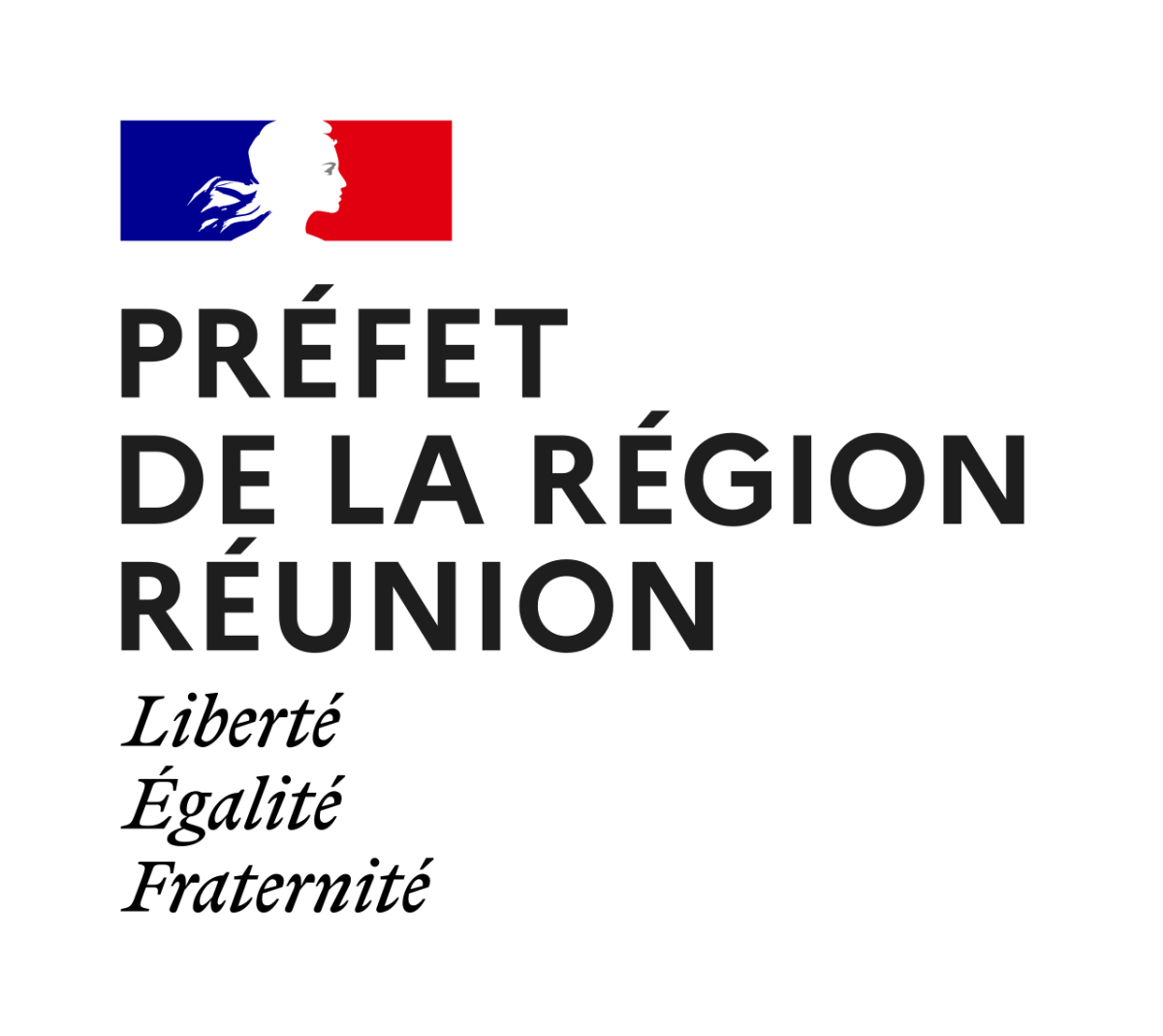 Logo prefet de la région Réunion